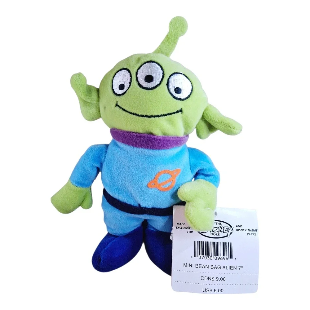 VTG Disney Toy Story Alien Plush‎ Mini Bean Bag Alien 7
